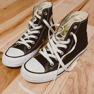 Black High Top Converse